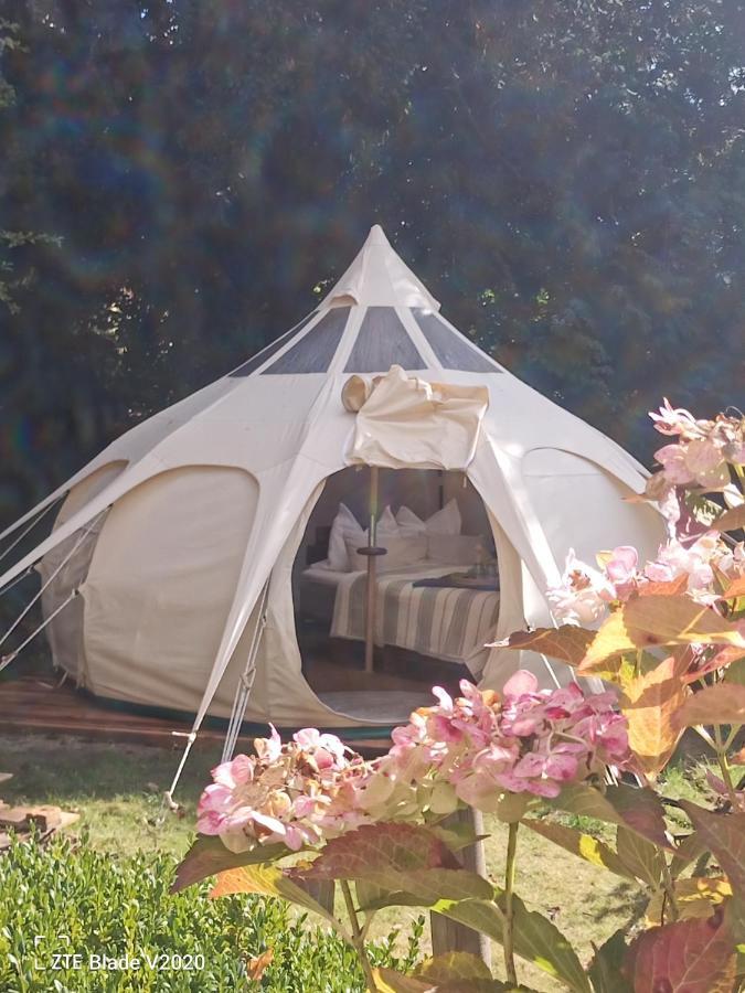 Hotel Glamping Altes Pastorat à Barmstedt Extérieur photo
